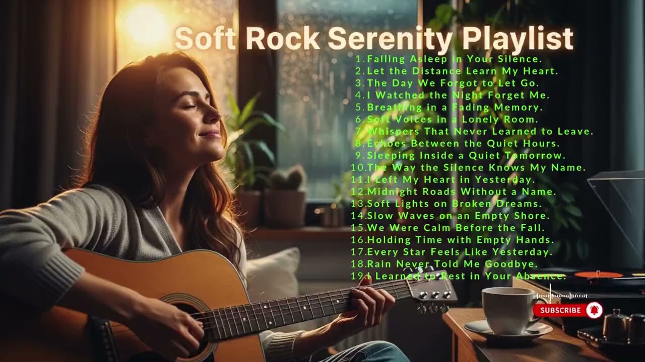 Soft Rock Serenity Playlist – Gentle Slow Rock Music for Deep Relax and Peaceful Mind