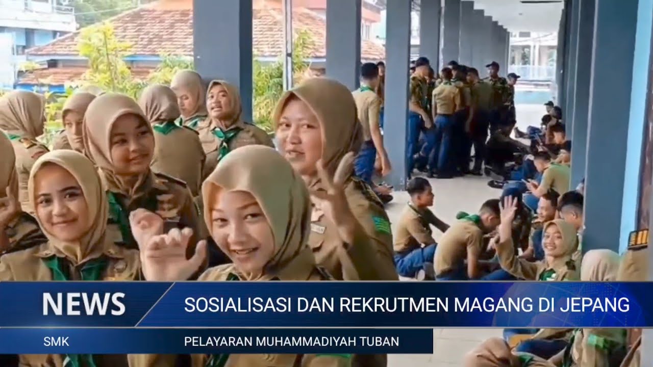 SMK Pelayaran Muhammadiyah Tuban Gelar Sosialisasi dan Rekrutmen Magang di Jepang