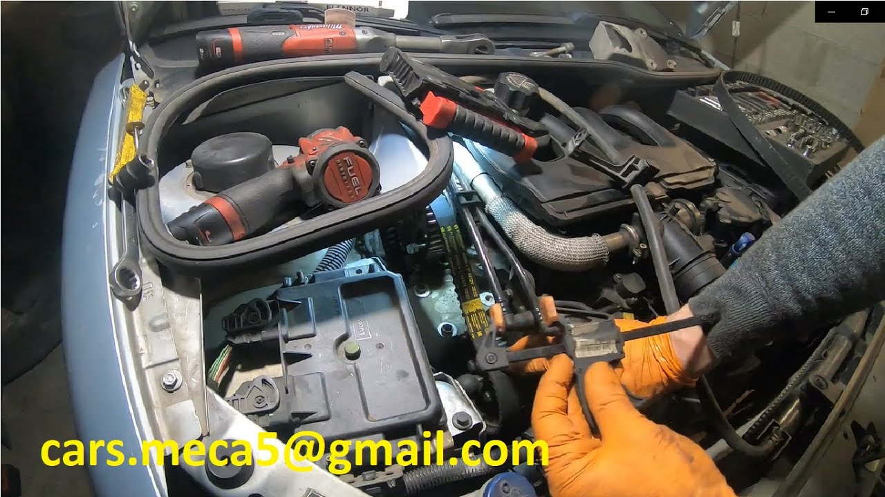 remplacement distribution Peugeot 206 1.9 D / 206 1.9 Diesel timing belt replacement