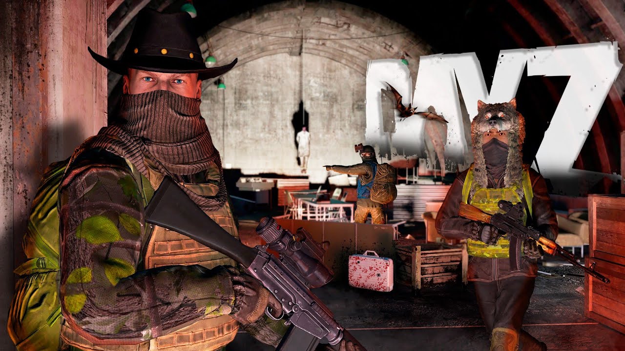 WE ENTER THE BUNKER AND CROSS THE ELECTROMAGNETIC FENCE ON THE AZALEA MAP - DAYZ