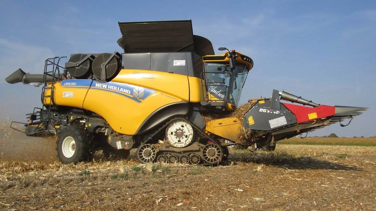 New Holland CR 10.90 - Trebbiatura mais 2016