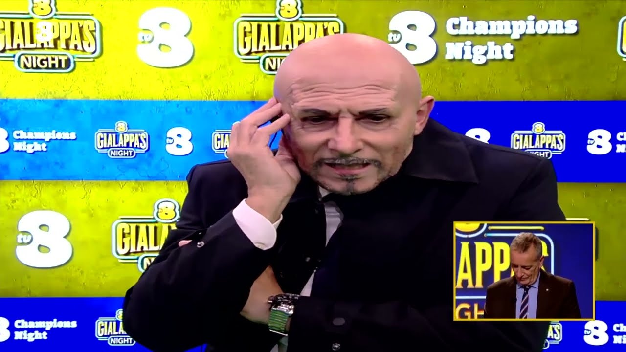 Mister Spalletti parla della sua Juve e di Gendarmino - Tv8 Gialappa's Night
