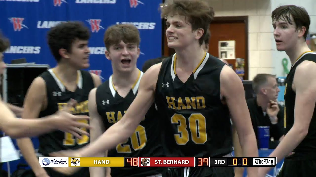 Highlights: Daniel Hand defeats St. Bernard 76-65 in Div. III semi