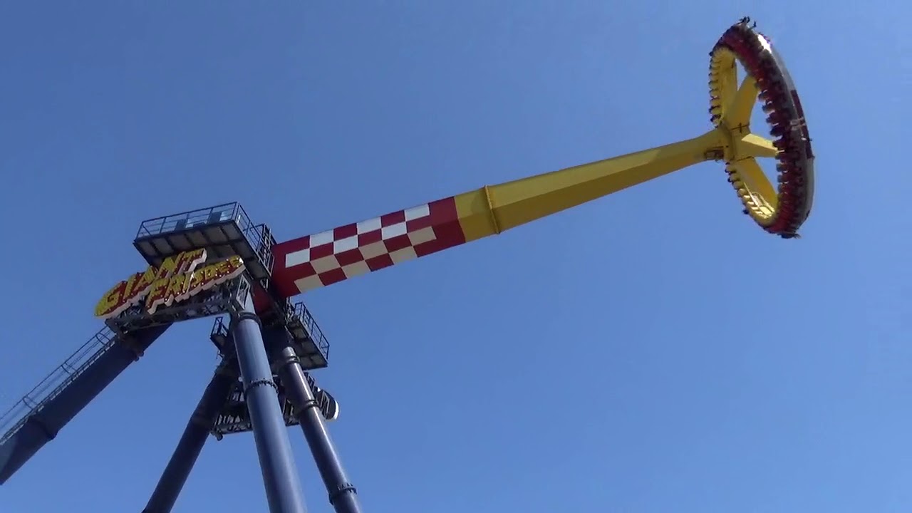 ナガシマスパーランド　ジャイアントフリスビー と スペースショット