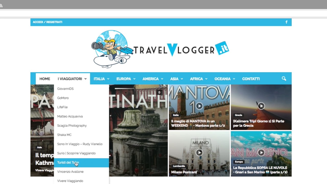DOBBIAMO PARLARE!!! La nascita di Travel Vlogger Italia