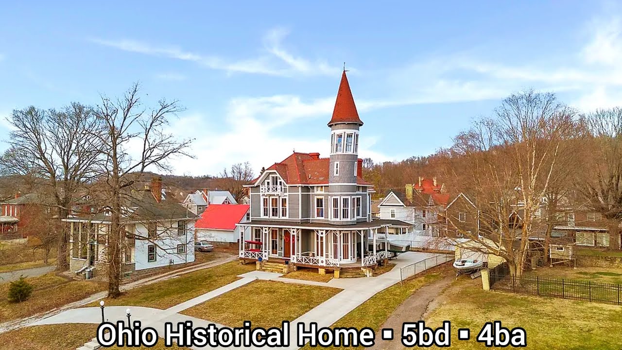 Ohio Cheap Homes For Sale | 5bd | 4ba | Historical Homes For Sale | Old House Life | OH Real Estate