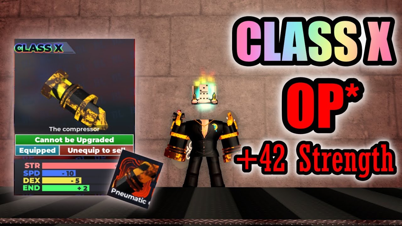 I just beated pro players with OP CLASS X Glove!!【Pneumatic Glove】