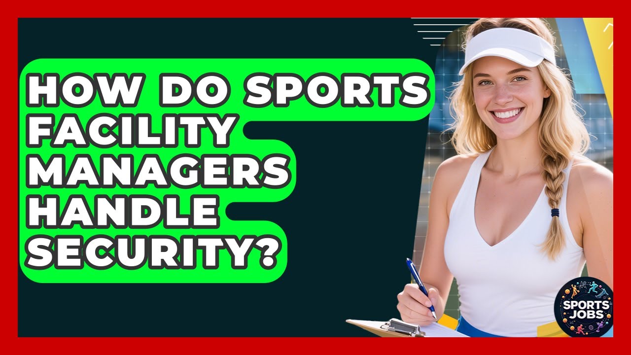 How Do Sports Facility Managers Handle Security? - Sports Jobs