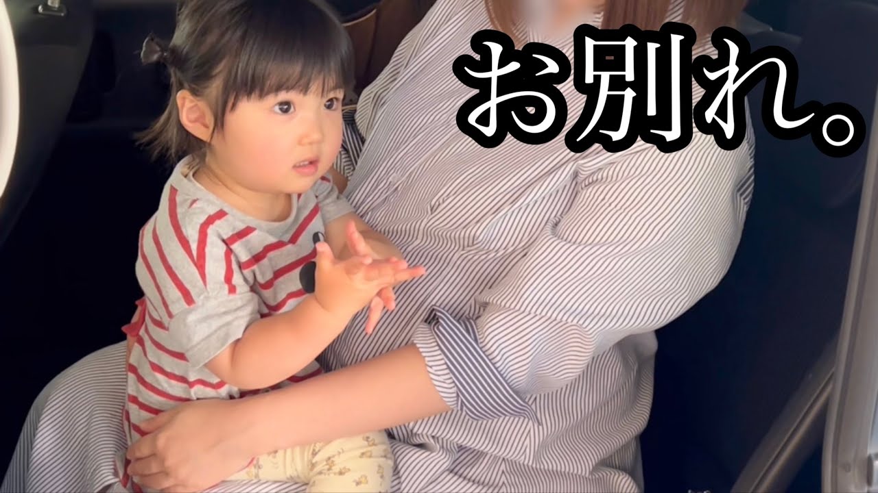 いよいよ。また会おうね/Due to the birth, I will be living away from Pachikuri-chan for a while.I feel lonely