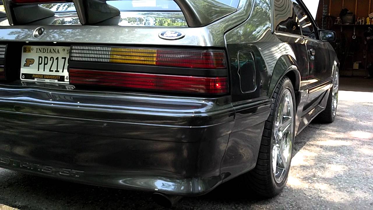 Vortech Supercharged 91 fox body mustang