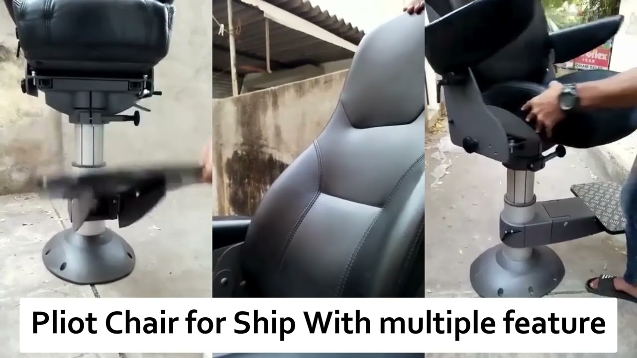 PILOT CHAIR FOR SHIP WITH MULTIPLE FEATURE - JayTech Engineering