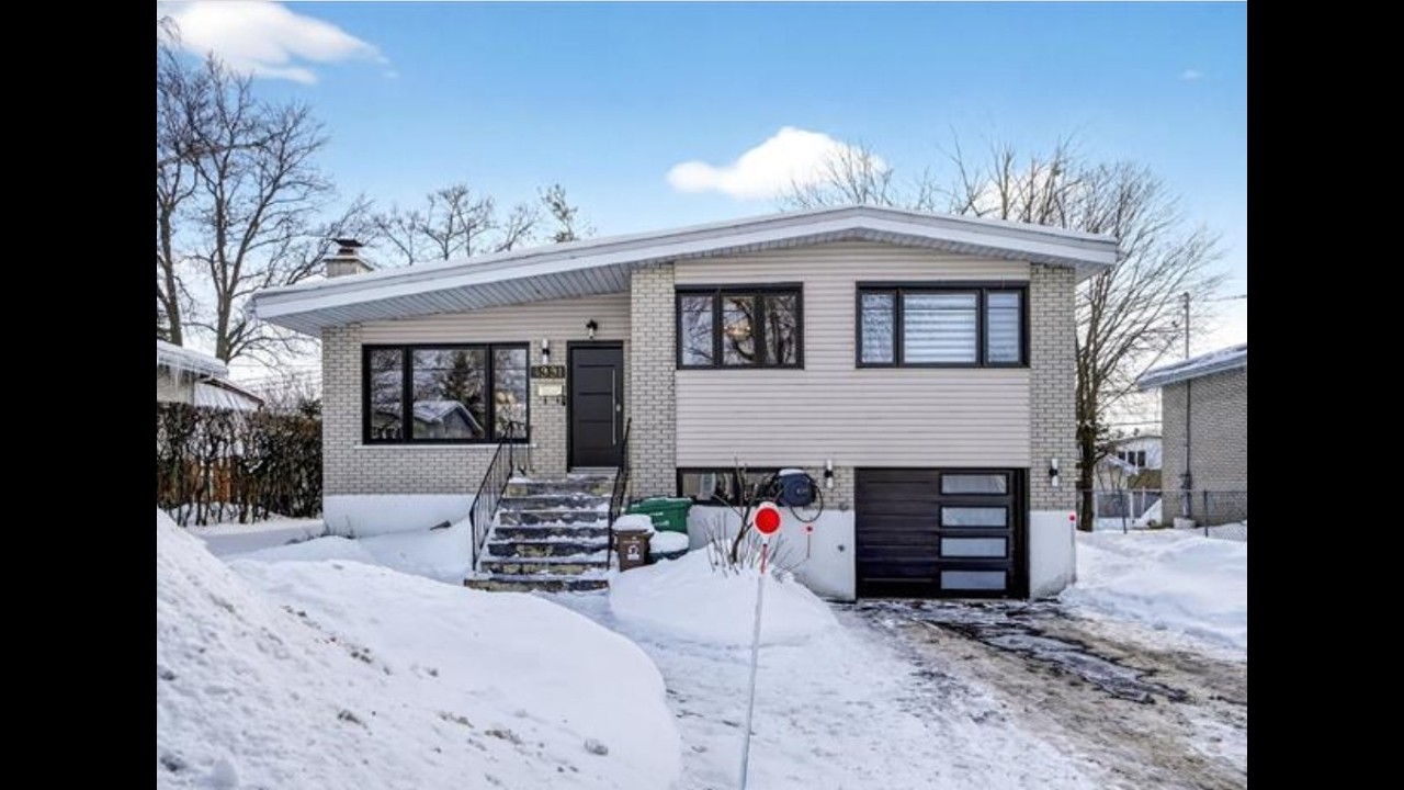 Le 4991 rue de Savoie, Pierrefonds QC prix de vente : 729 000$