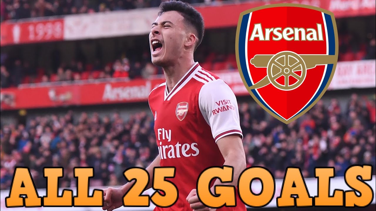 Gabriel Martinelli - All 25 Goals for Arsenal so far - 2019-2023