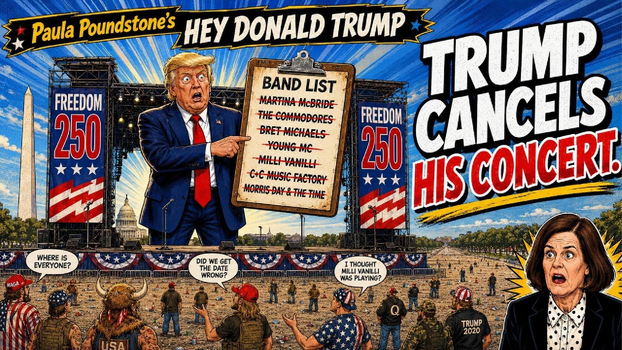 Trump Cancels Freedom 250 Concert After Artists Drop Out | Paula Poundstone
