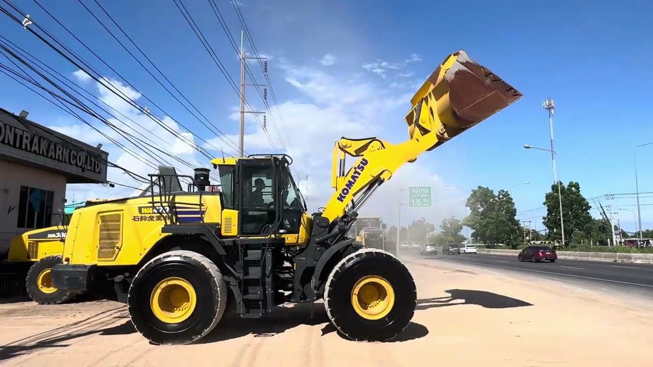 KOMATSU WA470-10 www.thaispmotor.com 089-8368497 / 093-0133778