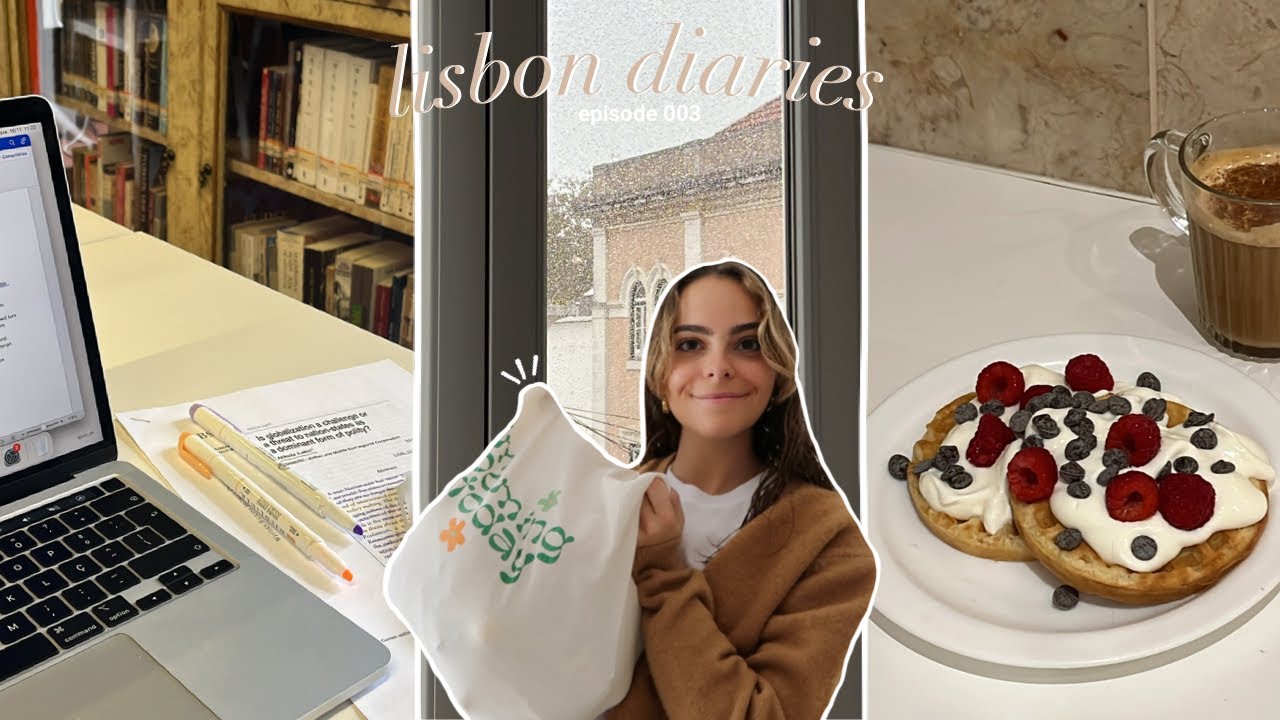 LISBON DIARIES 003: supermercado, estudar e desabafo sobre a mudança | biasacosta