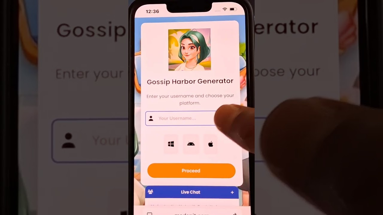 Gossip Harbor Cheats MOD - How I Get Gossip Harbor Free Energy Instantly in 2025 #shorts