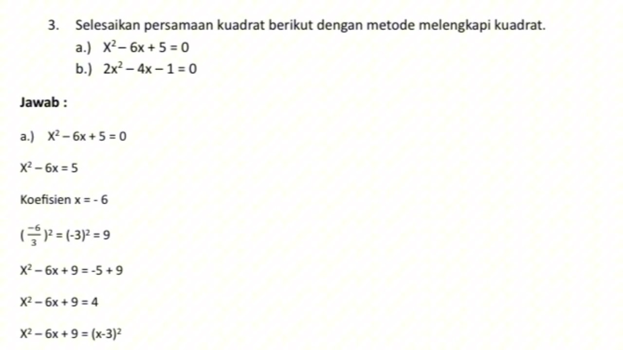 Penjelasan jawaban soal pengantar dasar matematika