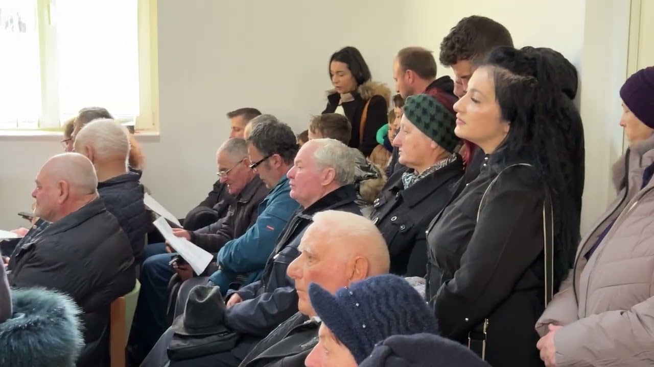 Biserica Speranța Sanduleni - Serviciul funerar al fratelui Vasile Cioca 