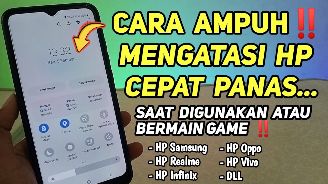 CARA MENGATASI HP CEPAT PANAS SAAT DIGUNAKAN | CARA MENGATASI HP PANAS | HP PANAS SAAT MAIN GAME