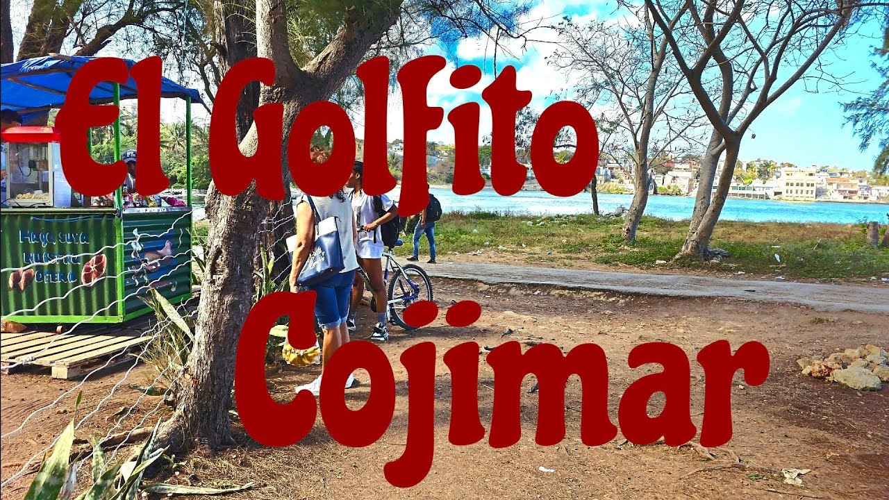 Caminando el Golfito de Cojimar. La Habana Cuba 