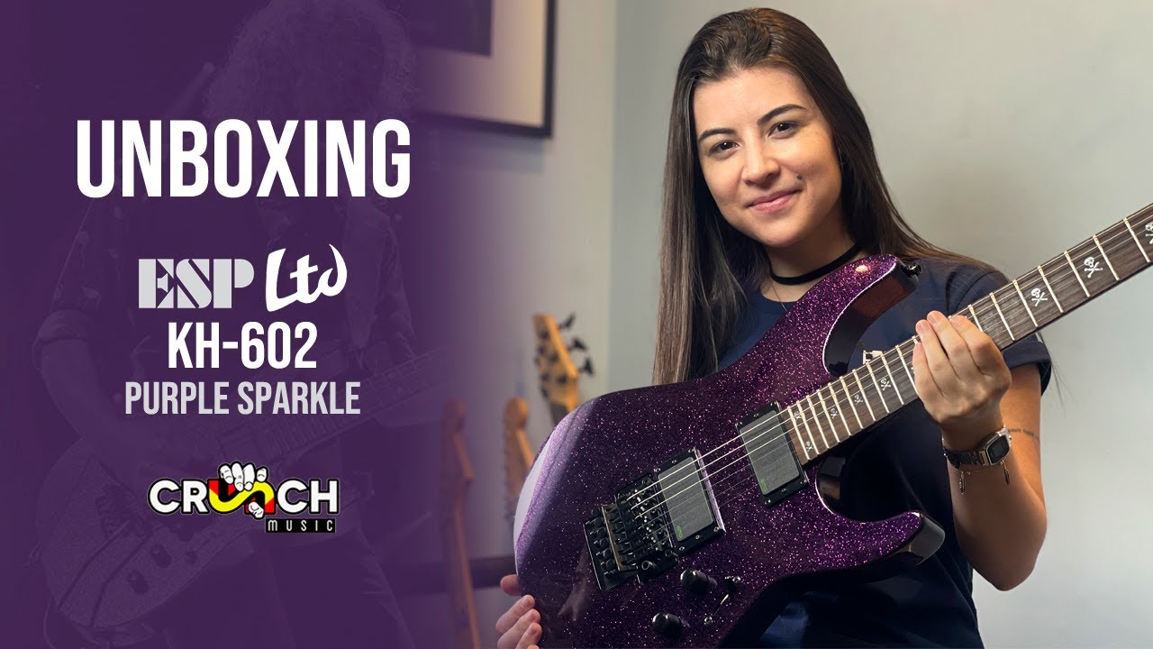 Unboxing LTD KH-602 Purple Sparkle (Jéssica di Falchi)