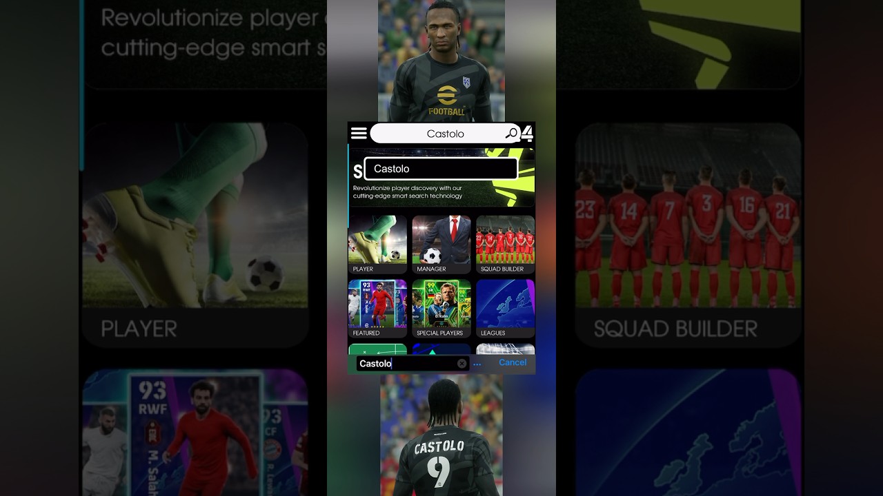 Castolo is back ☠️ #بيس #pes #pes2021 #بيس_موبايل #efootball24 #efootball #pes24