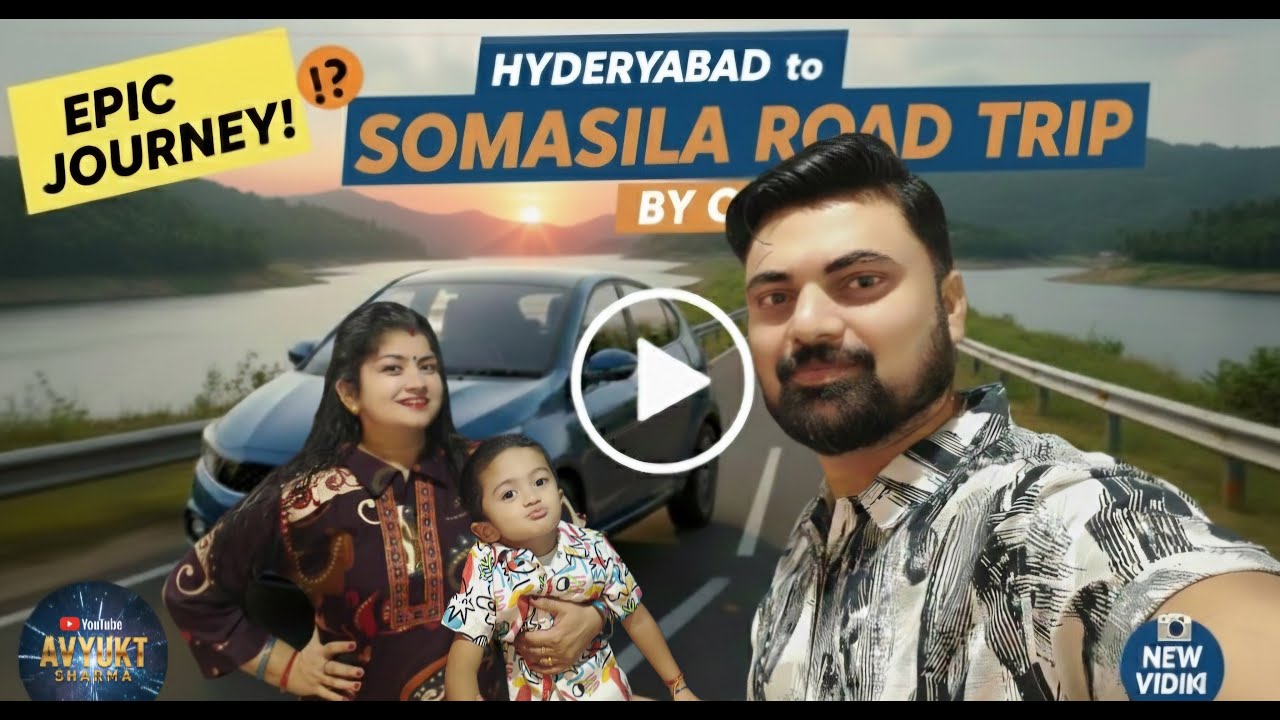 Hyderabad to Somasila(Mini Maldives) Road Trip(2025): Route, Cost, and Best Stops for a Weekend Trip