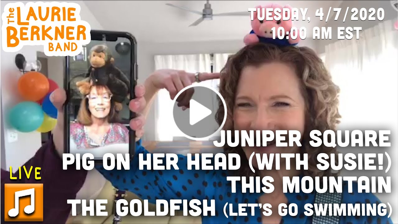 LIVE Berkner Break with Special Guest Susie Lampert | Tuesday, April 7th | Goldfish, Pig + More!