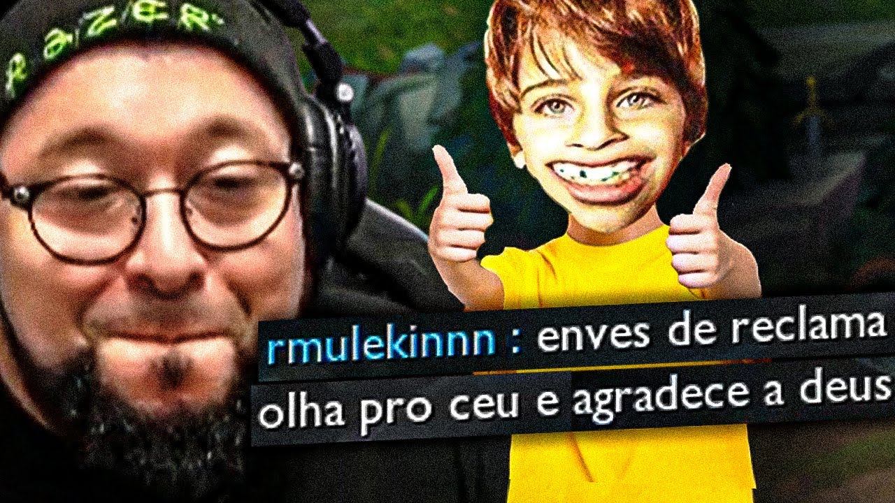 GORDOX e RMULEKINN LEVAM FUMO E BRIGAM NO CHAT DO LOL