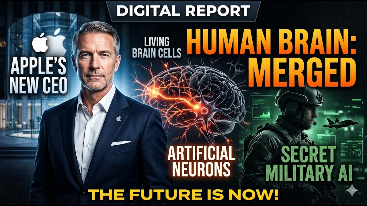 Apple's New CEO, Secret Military AI & Cyborgs | AI CORE CAST 2026.04.21