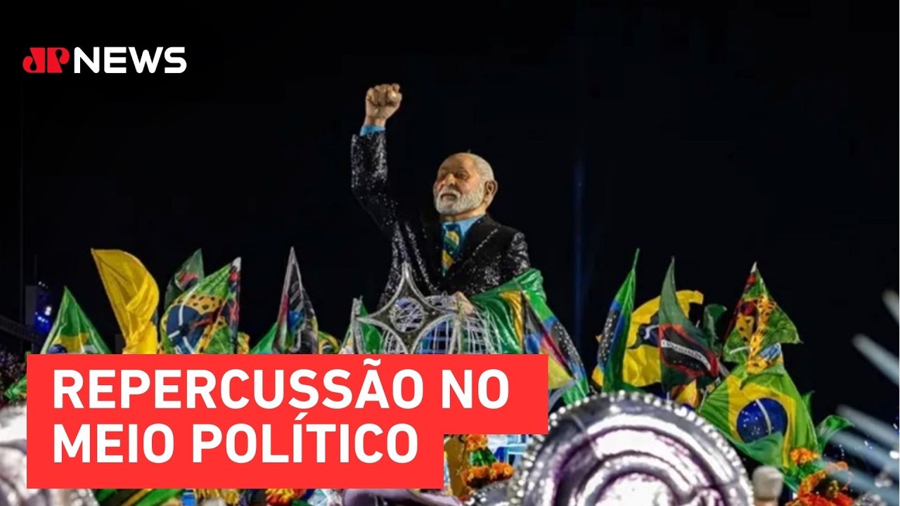 Oposição comemora queda da escola que homenageou Lula no Carnaval do RJ