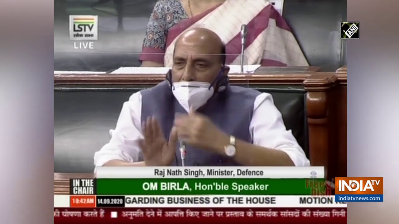 Leaders of most parties agreed over no Question Hour, Zero Hour for 30 minutes: Rajnath Singh