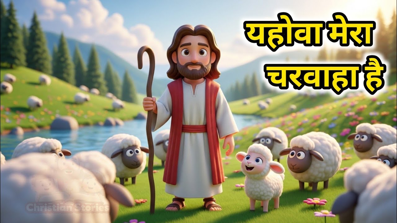 यहोवा मेरा चरवाहा है | भजन संहिता 23 | दिल को शांति देने वाला बाइबल भजन | Christian Stories #Psalm23