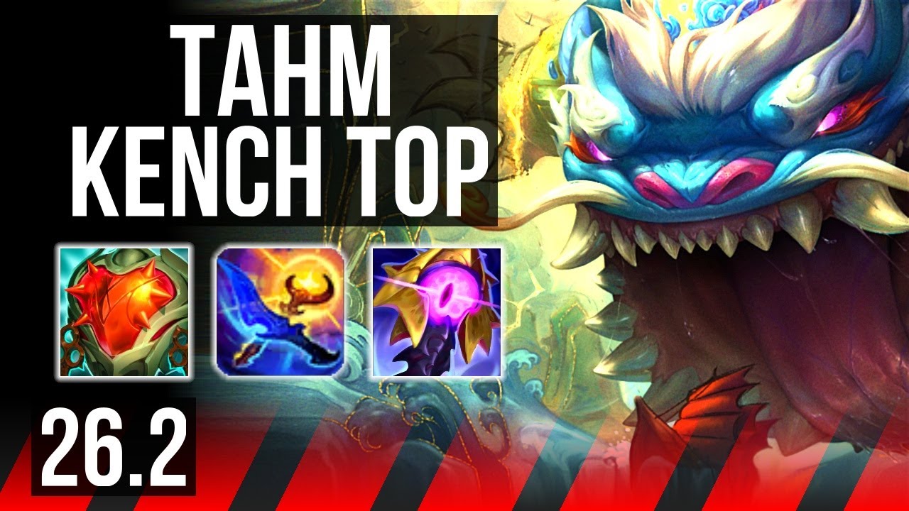 TAHM KENCH vs URGOT (TOP) | EUW Master | 26.2
