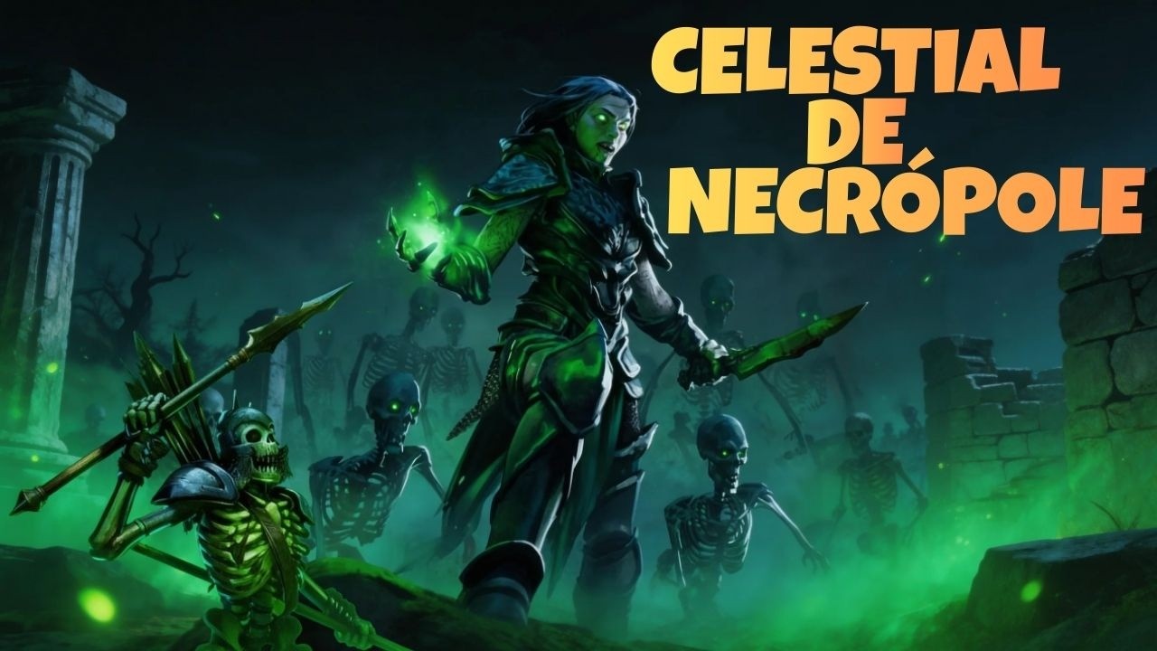 Peguei CELESTIAL jogando de Necrópole! - Might & Magic Fates TCG