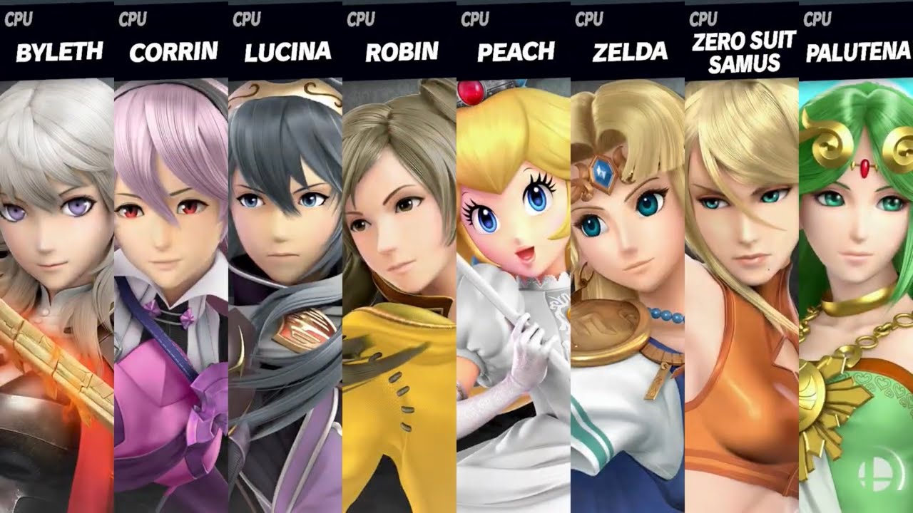 Super Smash Bros. Ultimate - Girls Battle on Easter