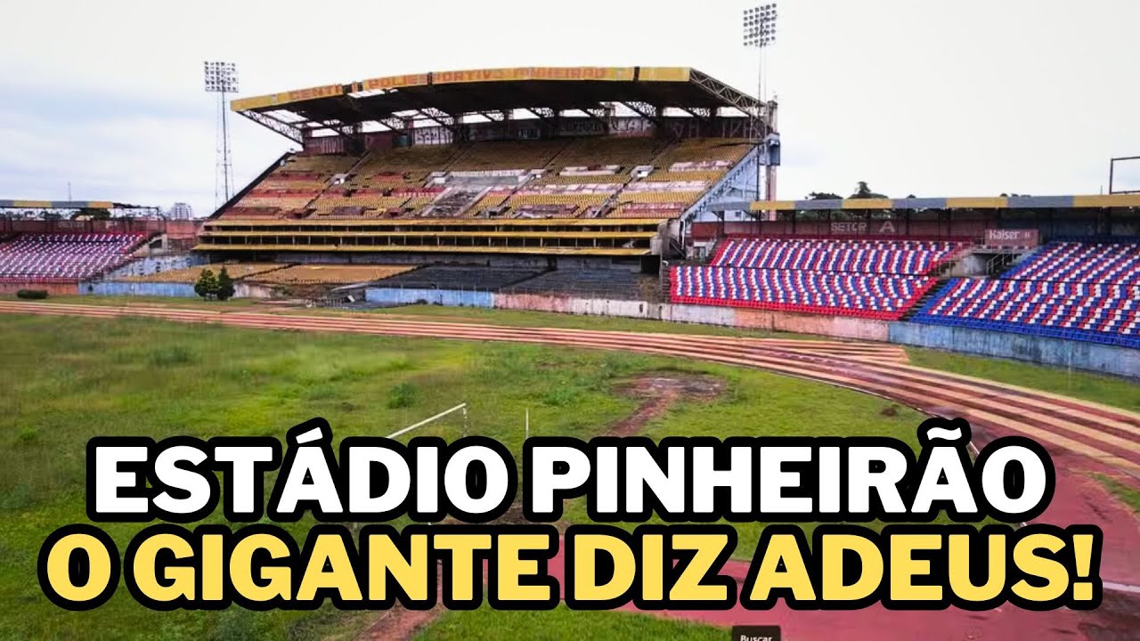 Pinheirão: A Saga do Maior Estádio do Paraná, de Glórias Históricas ao Abandono e Demolição!