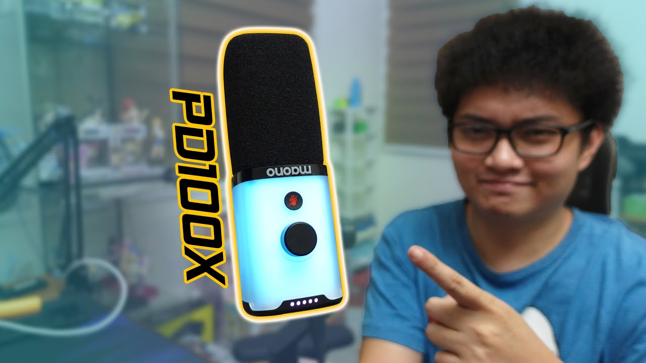 Heavy Mic! Микрофон Maono PD100X XLR/USB