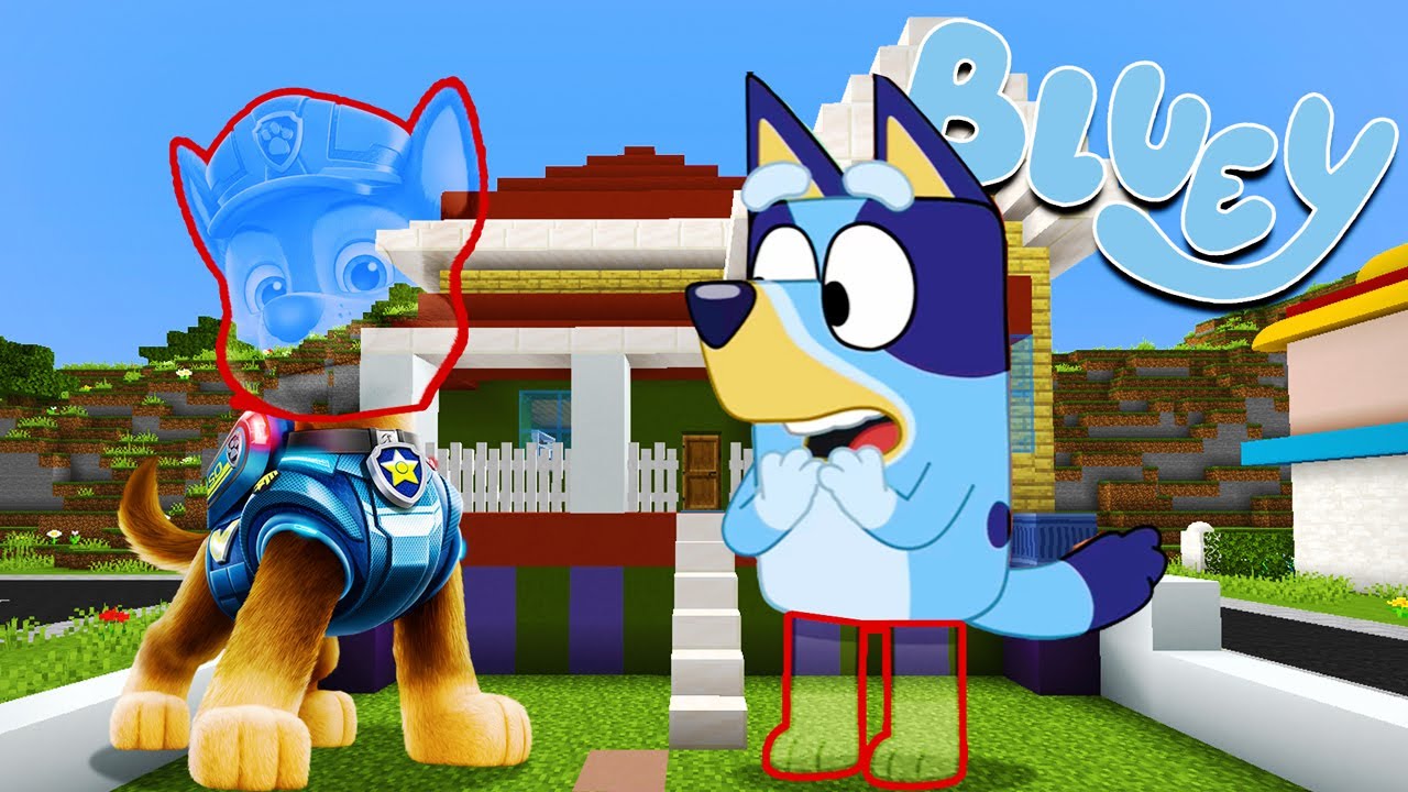 BLUEY y CHASE PERDIERON su CUERPO | Las Aventuras de BLUEY en ROBLOX!