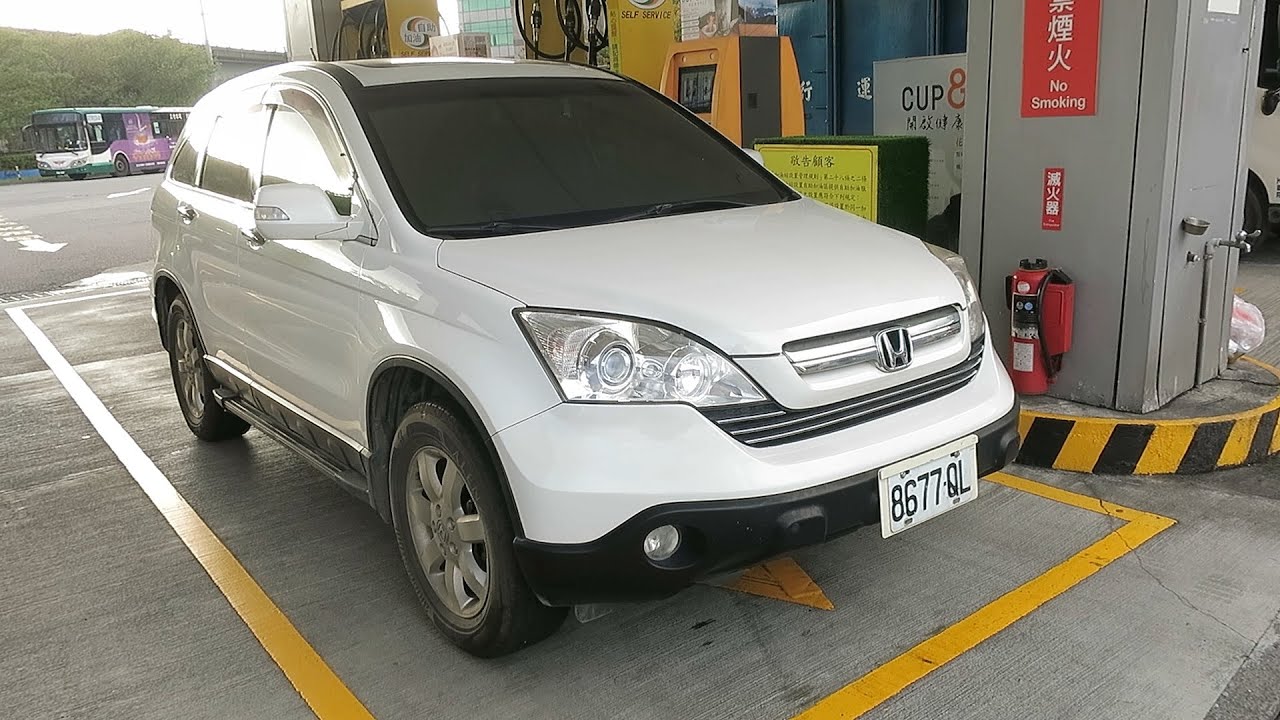 油箱加滿系列之猜猜看 2007  Honda CR-V 2.4 EX-S 油箱加滿要幾公升 四輪驅動 MVI 8122
