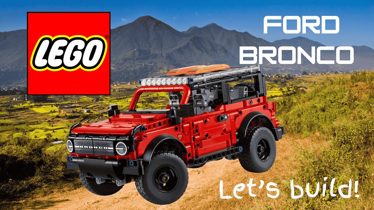 Stunning!! Building the Lego Ford Bronco SUV!