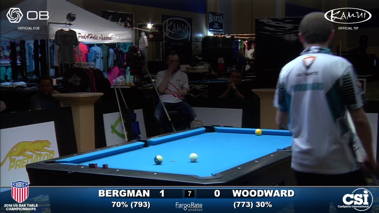 USBTC 10-Ball: Justin Bergman vs Skyler Woodward Finals Set 2