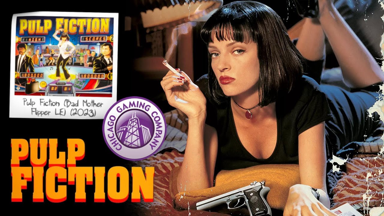 PULP FICTION le nouveau flipper de CHICAGO GAMING
