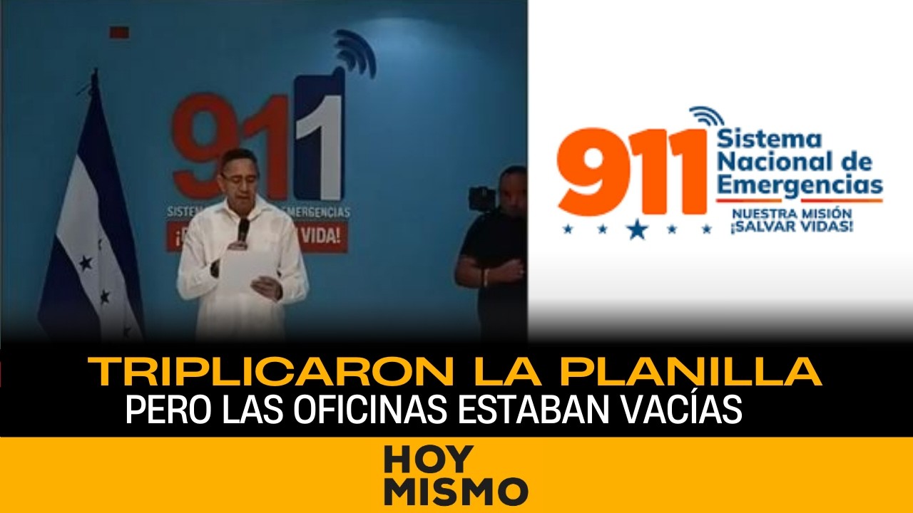 ¡ESCÁNDALO EN EL 911! Triplicaron la planilla pero las oficinas estaban vacías