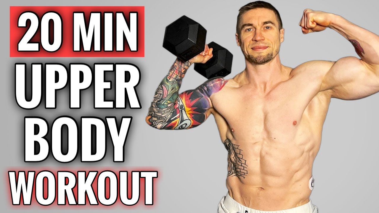 20 Min Upper Body Dumbbell Workout | FOLLOW ALONG