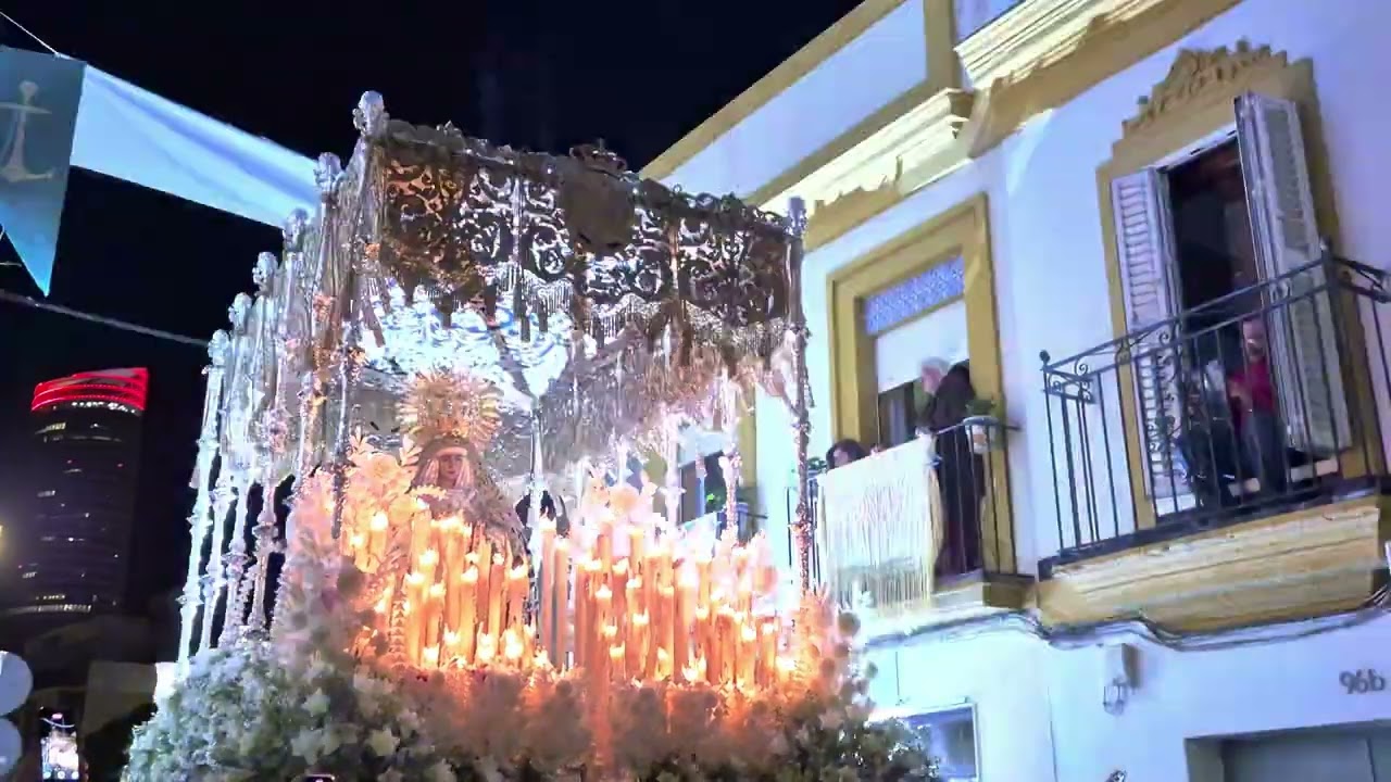 Esperanza de triana procesión de clausura del congreso de piedad popular 2024.