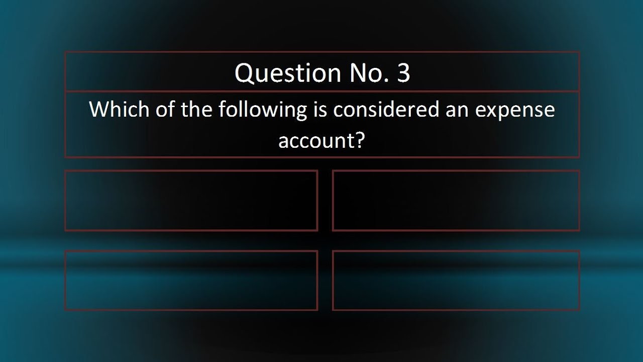 Profit and Loss Account | MCQ Questions on Profit & Loss Account | Accounting Quiz on P & L Account.