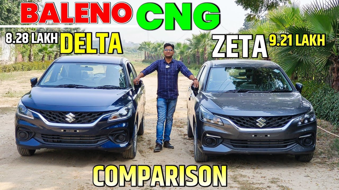New Baleno Delta Cng vs Zeta Cng Comparison 🔥🔥 l Baleno cng 2022 l MRCars