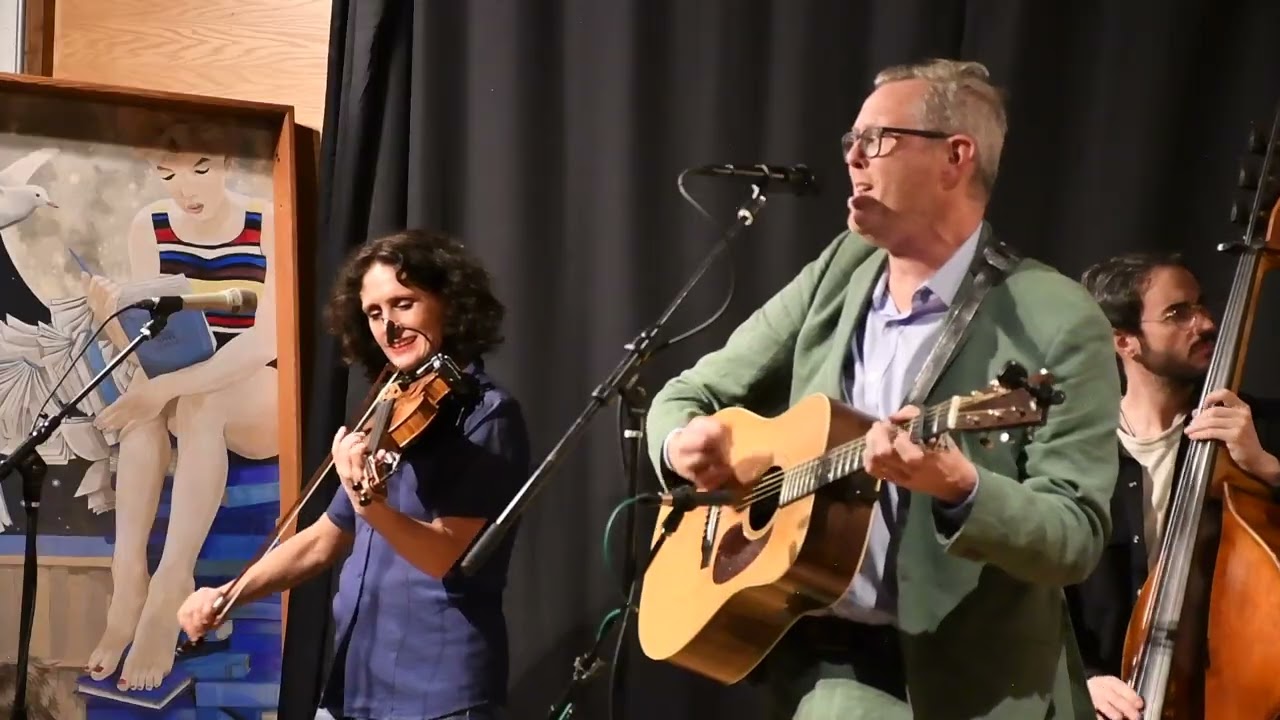 Robbie Fulks, Jenny Scheinman, and Max Schwartz play 
